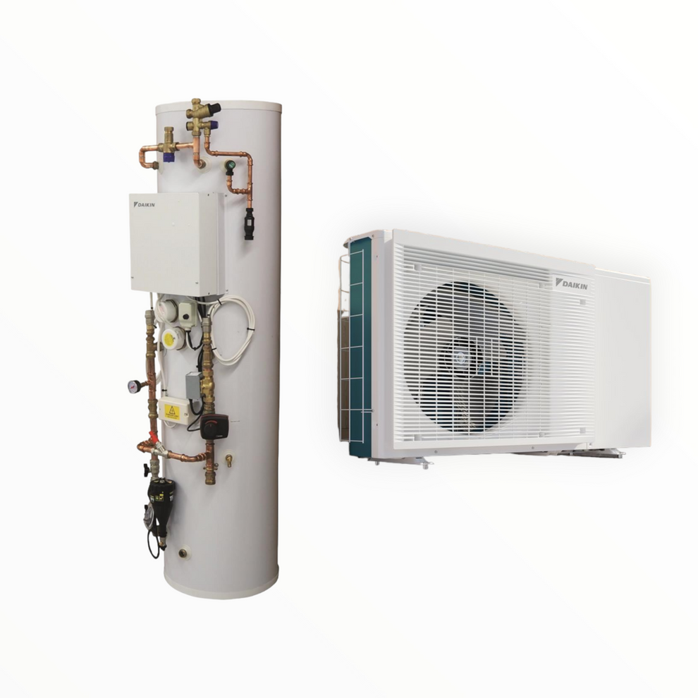 Daikin Low Capacity Monobloc with Daikin Pre-Plumb Cylinder Bundle - S ...